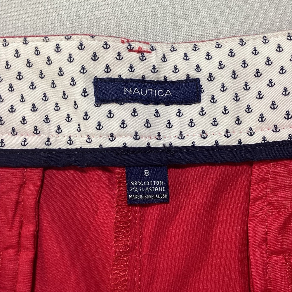Nautica Women's Cherry Red Shorts - Picture 4 of 9